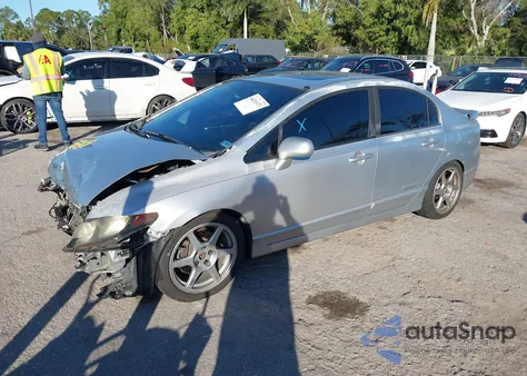 2008 Honda Civic Si/Si Mugen z USA, uszkodzony, nr VIN 2HGFA55538H703691